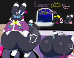 Lunar - Umbveon (Umbreon X Sylveon)