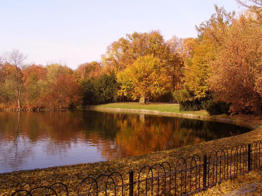 Autumn waterscape