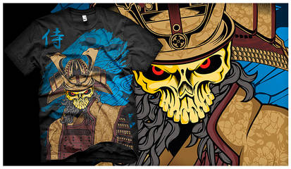 Samurai of The Dead Tee