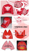 Trans Am Gundam 00 Trucker Cap