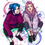 Jinx and Seraphine