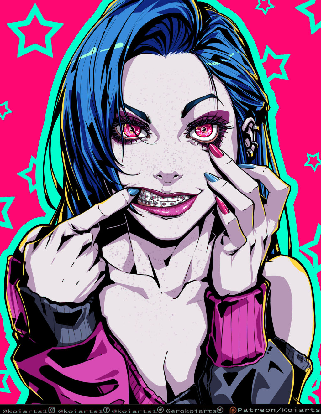 Jinx League Of Legends Fan Art By KoiArrts On DeviantArt jinx-league-of-legends-fan-art-by-koiarrts-on-deviantart