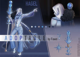 Adoptable Hagel auction by fawnnsfw