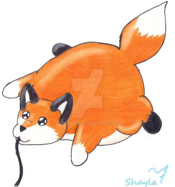 Inflatable Fox Adoptable by Shayla06 on DeviantArt