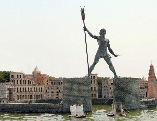 Corlista Rhodes The Colossus Of Rhodes by Exeyber on DeviantArt