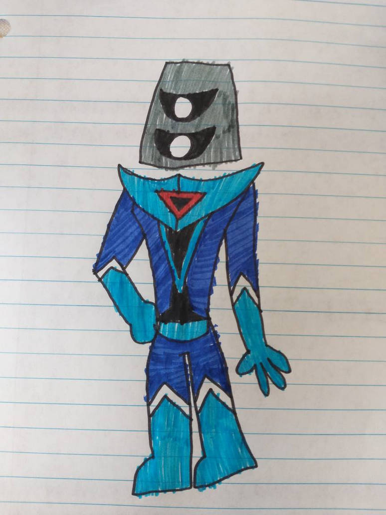 Zoid drawing on paper enjoy by elecimage568 on DeviantArt