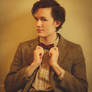 Matt Smith - The Doctor - Is it straight now?
