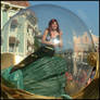 The girl in the bubble