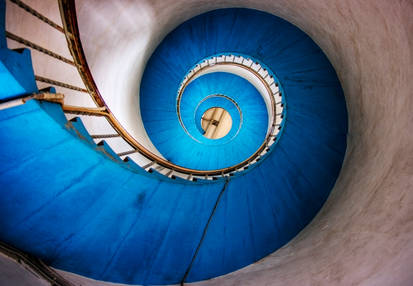 Blue Stairs