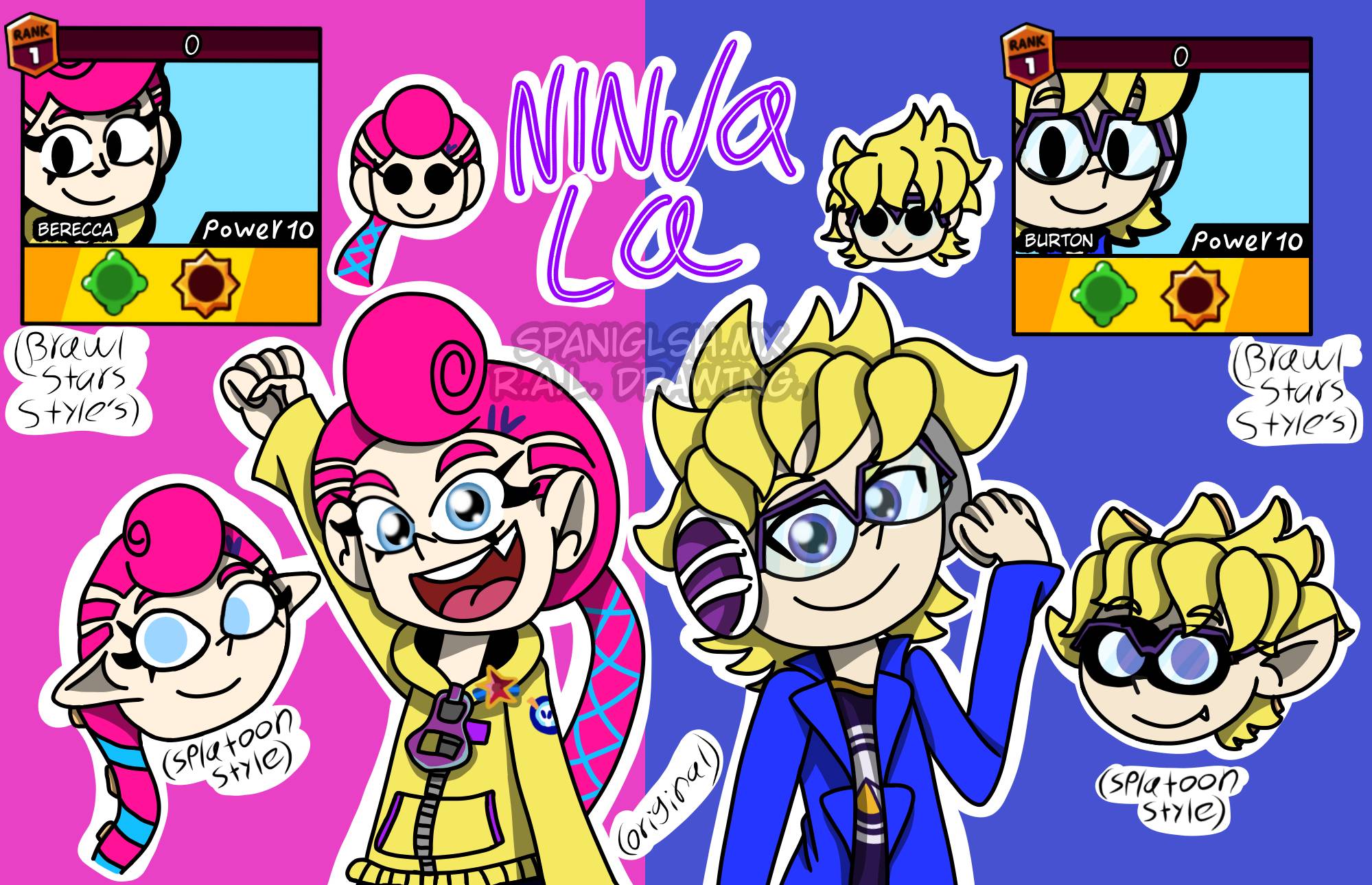 Ninjala (2 Styles) by RemixAnimationLatin on DeviantArt