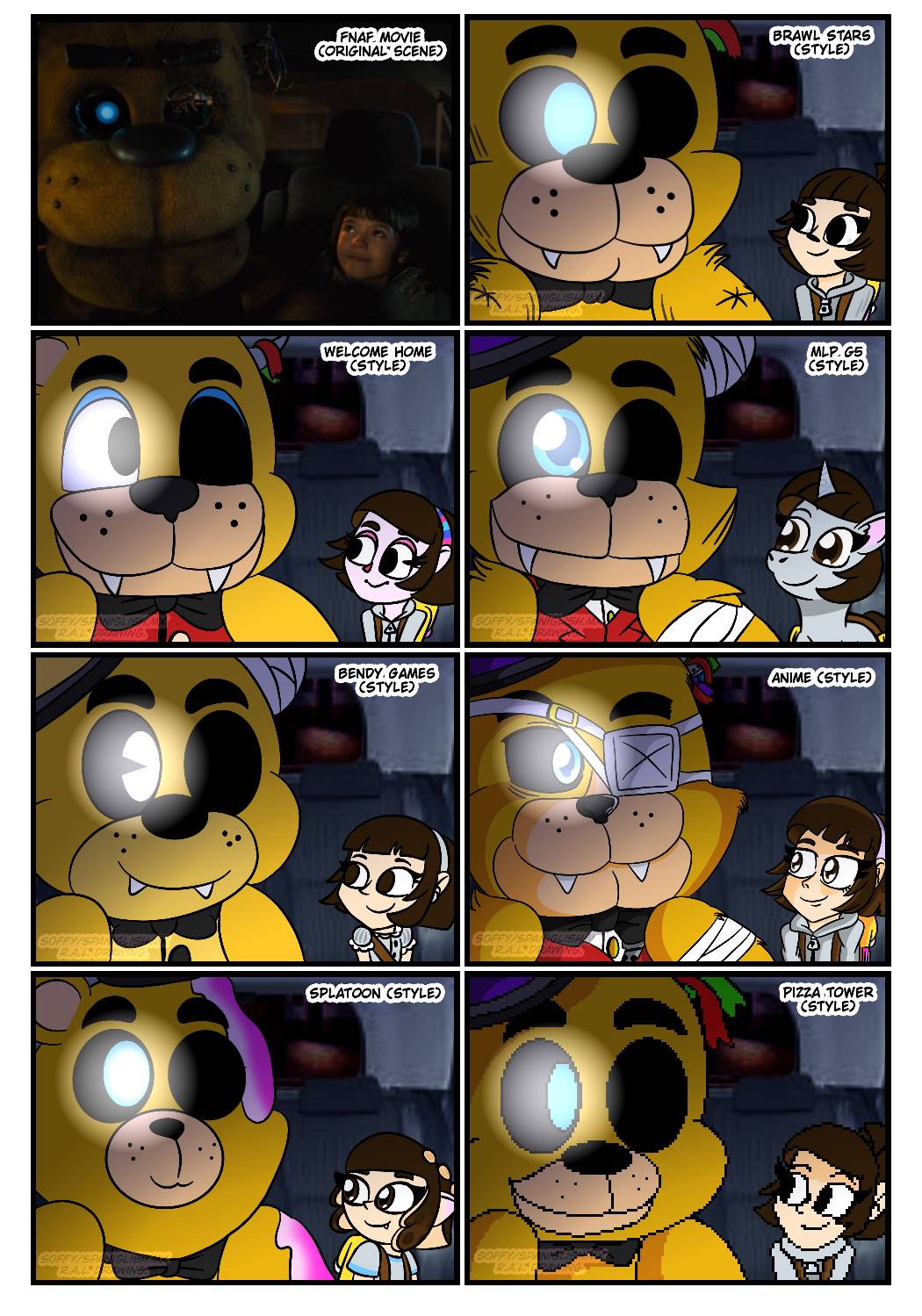 RE-SCENE] FNaF MOVIE. (ABBY AND G.FREDDY) by RemixAnimationLatin on  DeviantArt