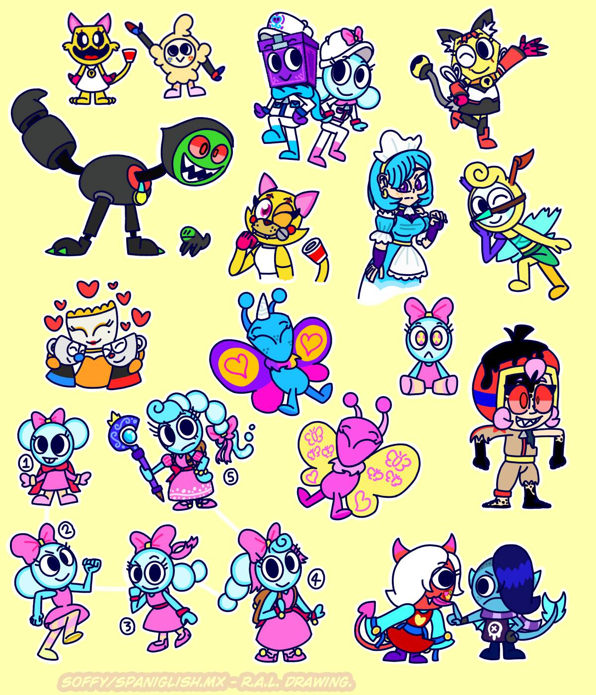 Deviantart Dandy DANDY'S WORLD (FANART + F.A. CROSSOVER 2/2). by RemixAnimationLatin on ...