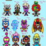 BRAWL STARS x DANDY'S WORLD (FANART CROSSOVER N.3)