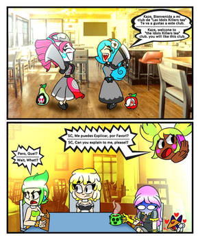 THE IDOL K1LLERS'S TEA CLUB (BS COMIC SPA and ENG)