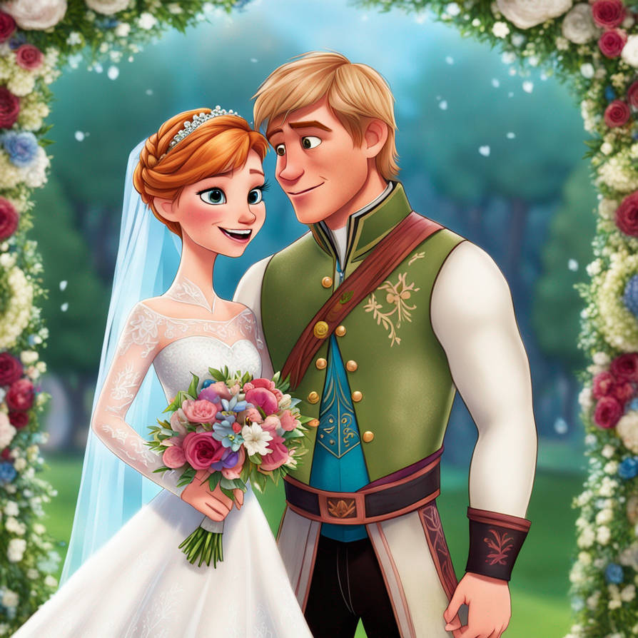 Anna And Kristoff Wedding By Zoelaetitia On DeviantArt anna-and-kristoff-wedding-by-zoelaetitia-on-deviantart