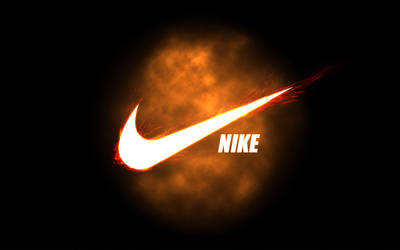 Nike_ flared swoosh