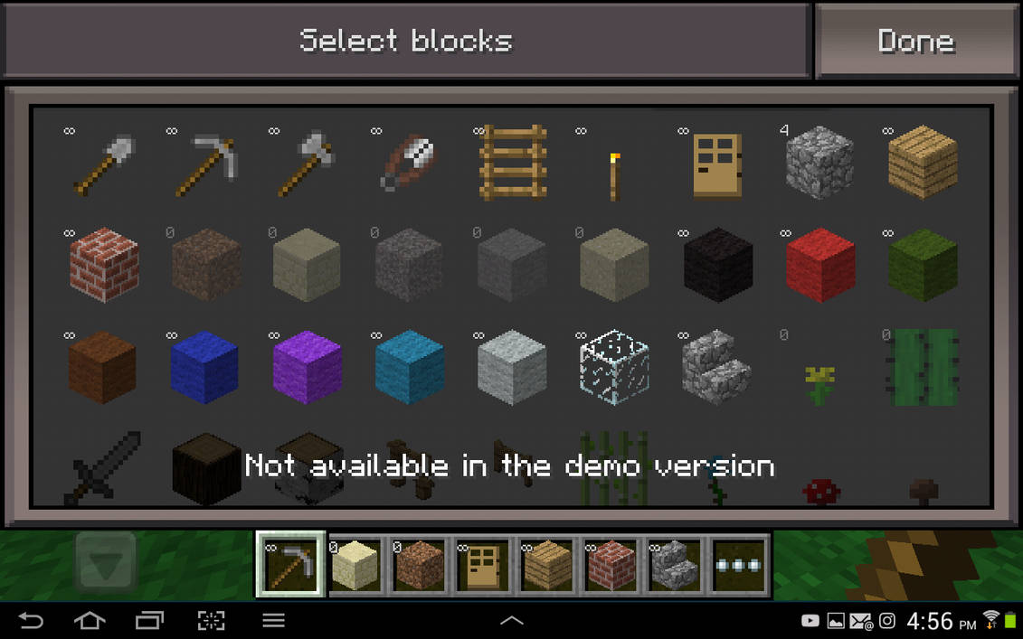 Minecraft Demo Inventory Part 1 by zambranasebastian514 on DeviantArt