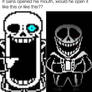 How Would Sans Open His Mouth??