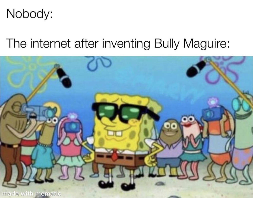 Bully maguire mincraft Speedrun 😂#Bully maguire#meme#mineraft