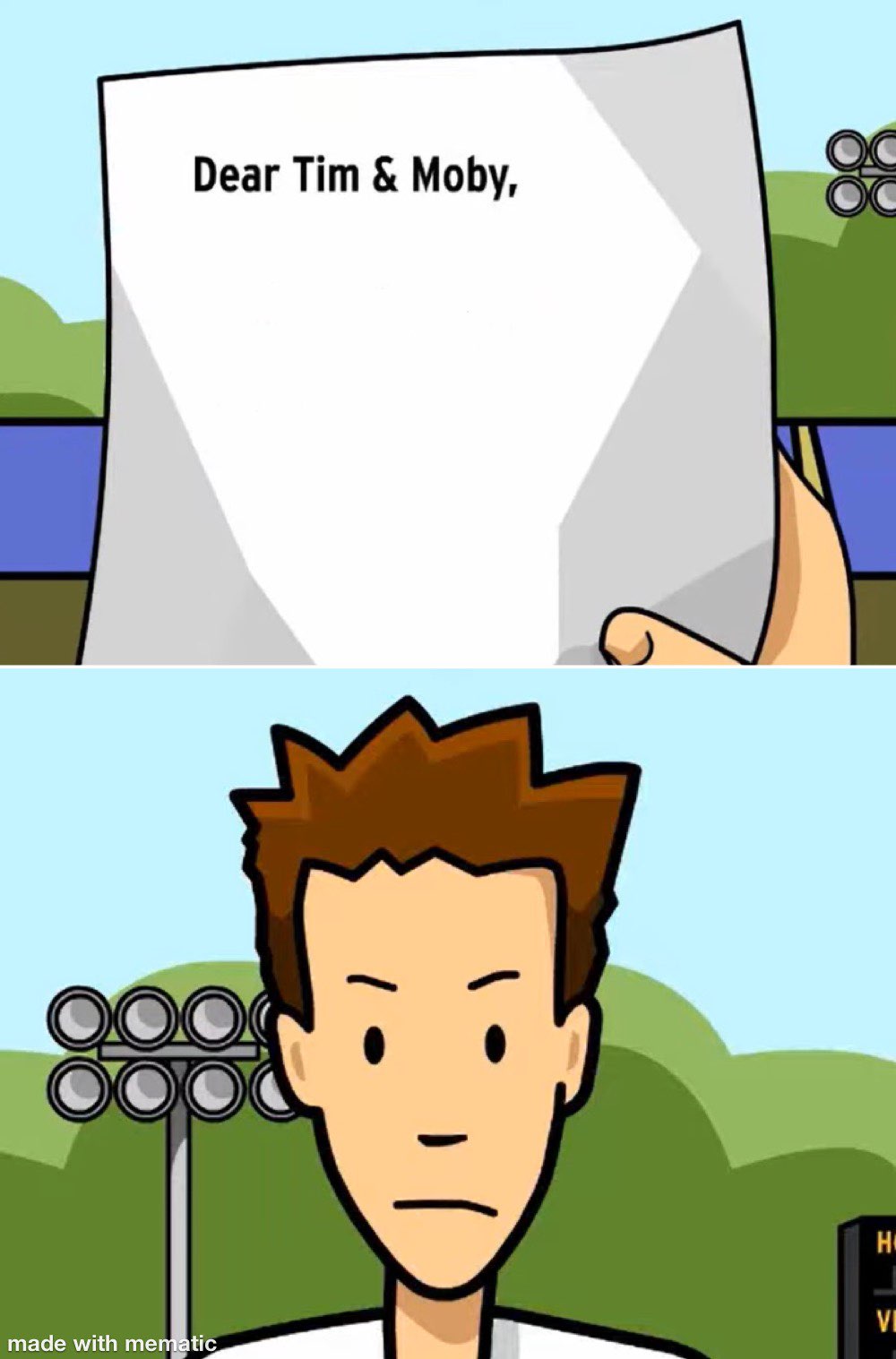 Dear Tim and Moby Meme Template My Version by zambranasebastian514 on ...