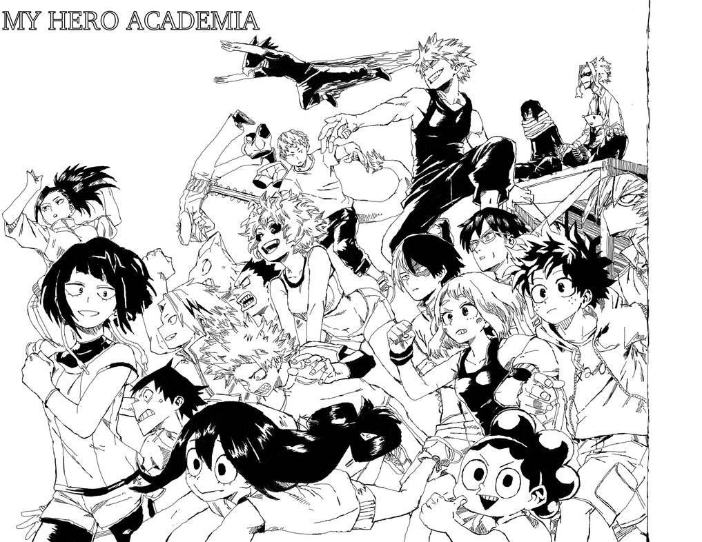 Mha Homework My hero academia students and teachers by focusboy4567 on DeviantArt