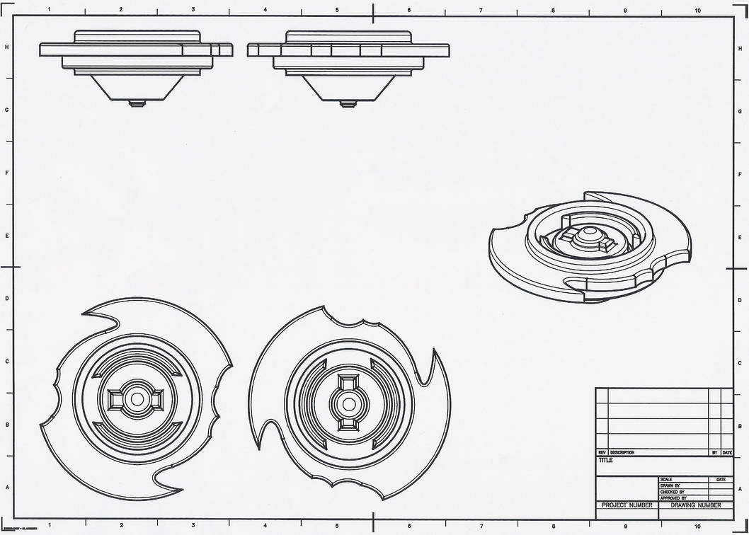 My own 'SpinBlade' design by TheRolePlayingGame on DeviantArt