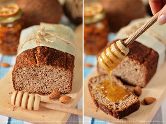 coconut and almond bread