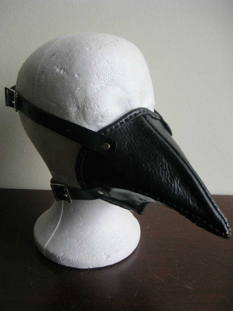 Leather Bird Beak Mask by passbyguy on DeviantArt