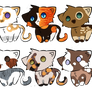 FREE Warrior Cats Adoptables/Tryouts!! Open (5/8)