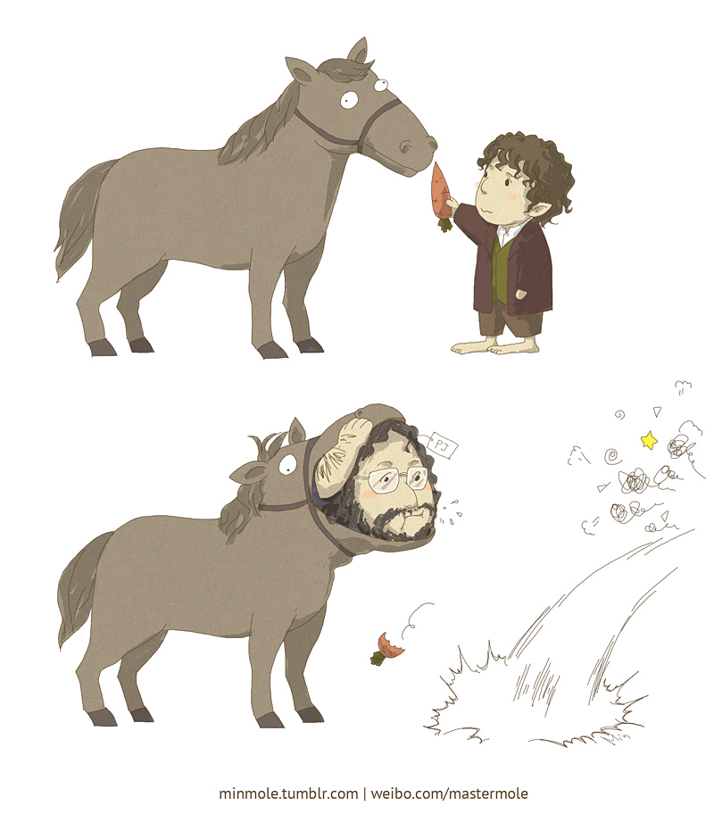 Bilbo's pony