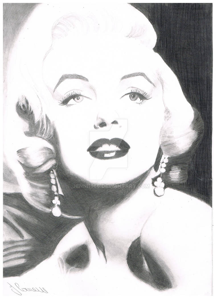 Marilyn Monroe By Jenni Connell