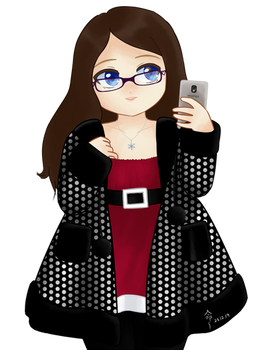 Chibi Me In My 2019 Xmas Outfit