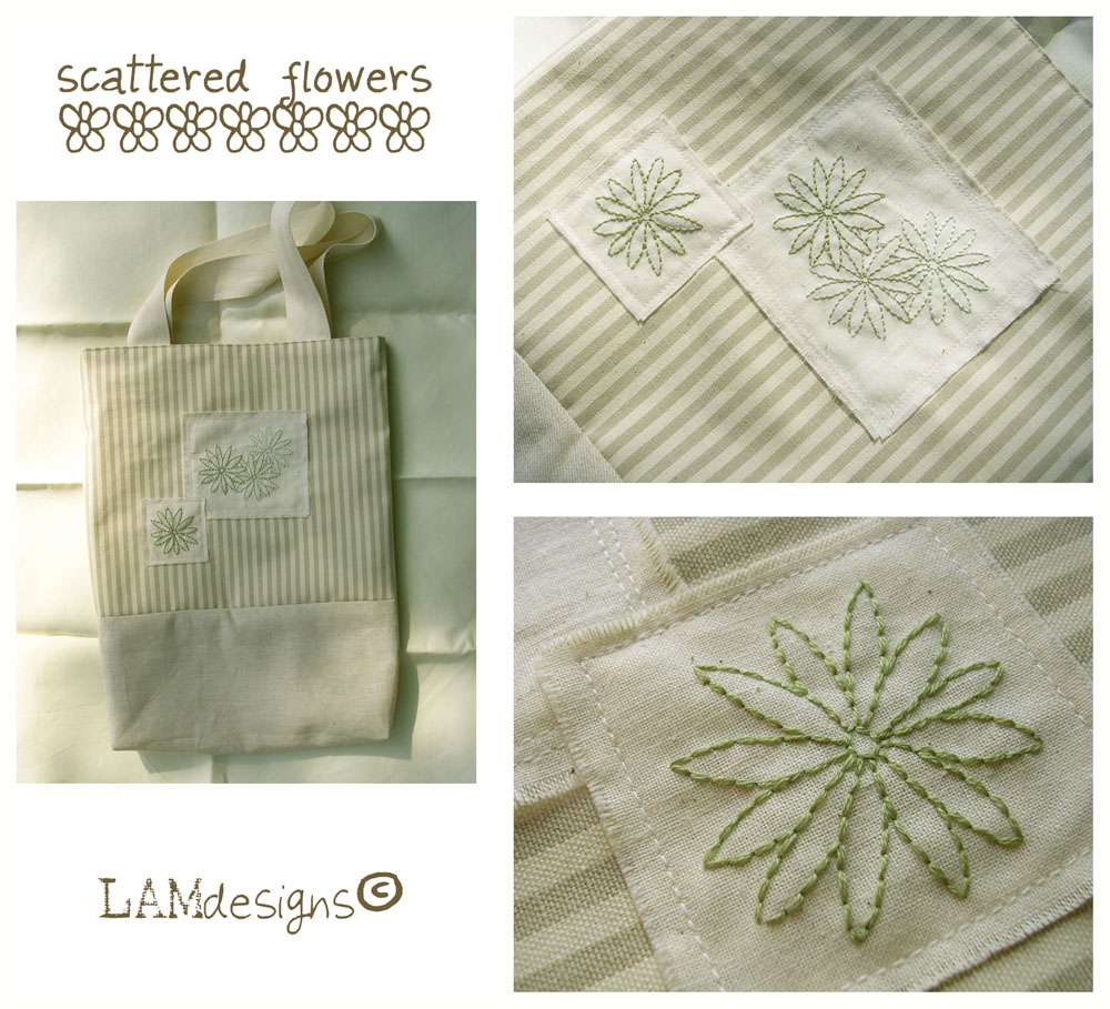 Scattered Flowers Tote