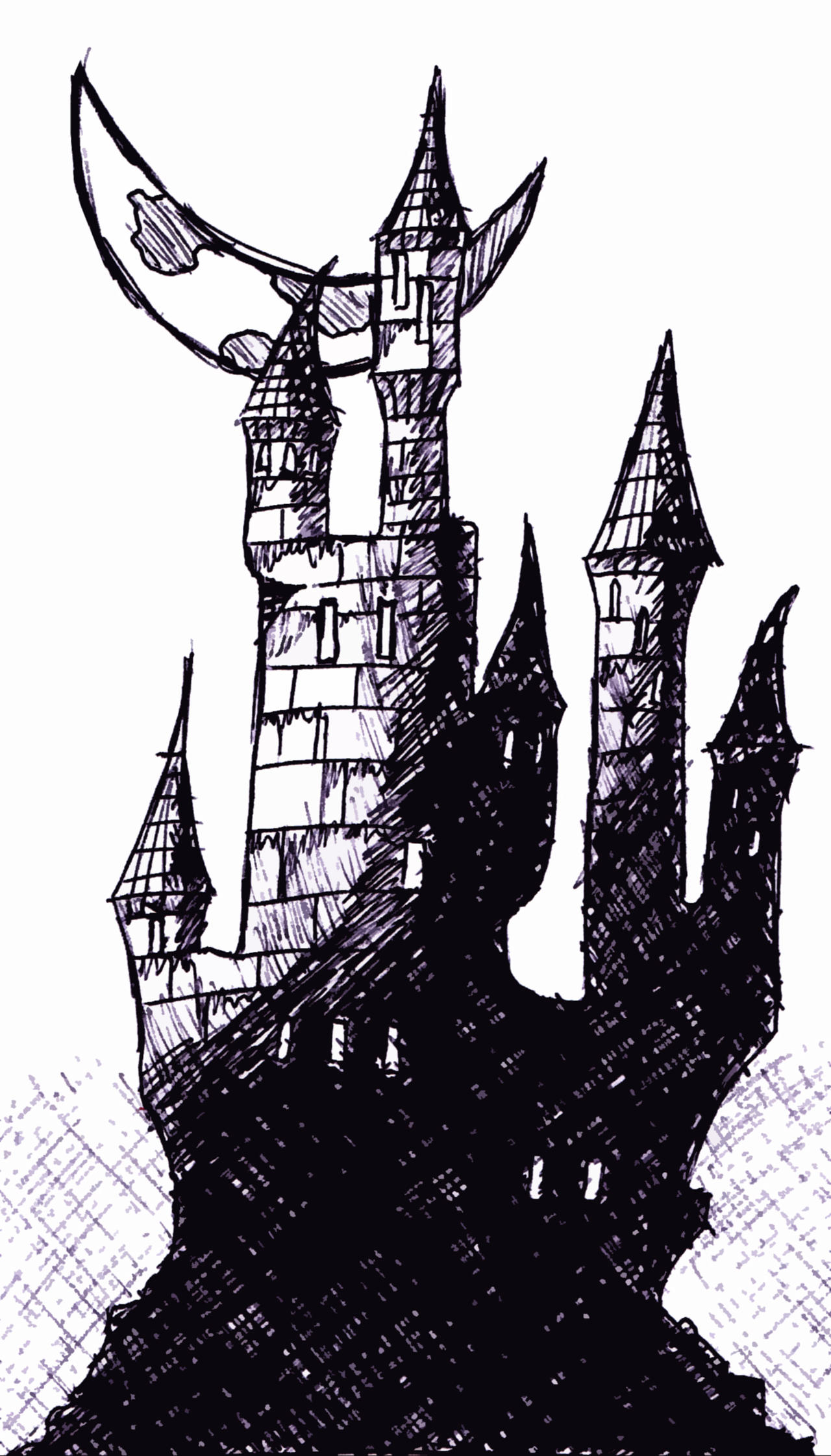 Gothic Castle Tattoo by The-Necromancer on DeviantArt