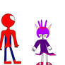 Spiderman and Blaze