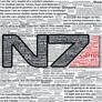 Mass Effect N7 Logo Typography