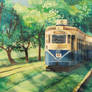 A hustle free morning in kolkata (tram)