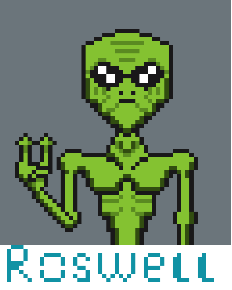 Pixel Art Alien by FatalStarZ on DeviantArt