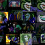 The Batman Joker expressions reference 1