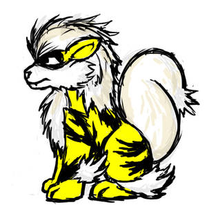 Shiney Arcanine Doodle