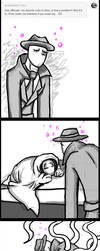 Sexual Offenderman comic- drunk and tired by arcanineryu