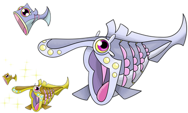 Yasp And Yulp + Shiny Fakemon