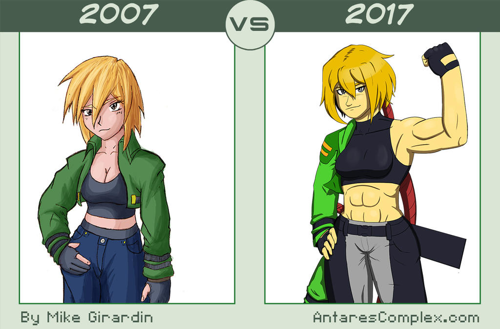 Neige 2007vs2017 by Gx3RComics