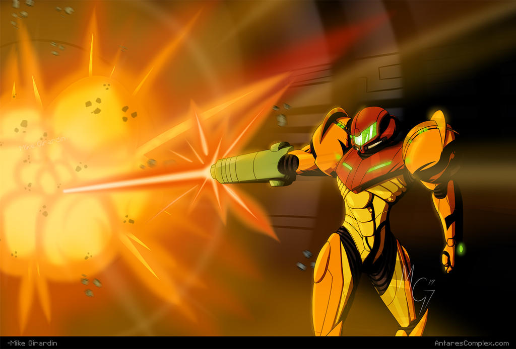 Samus Super Missile! Metroid fanart by Gx3RComics
