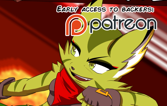 Early access: fanart of Carol from Freedom Planet! by Gx3RComics