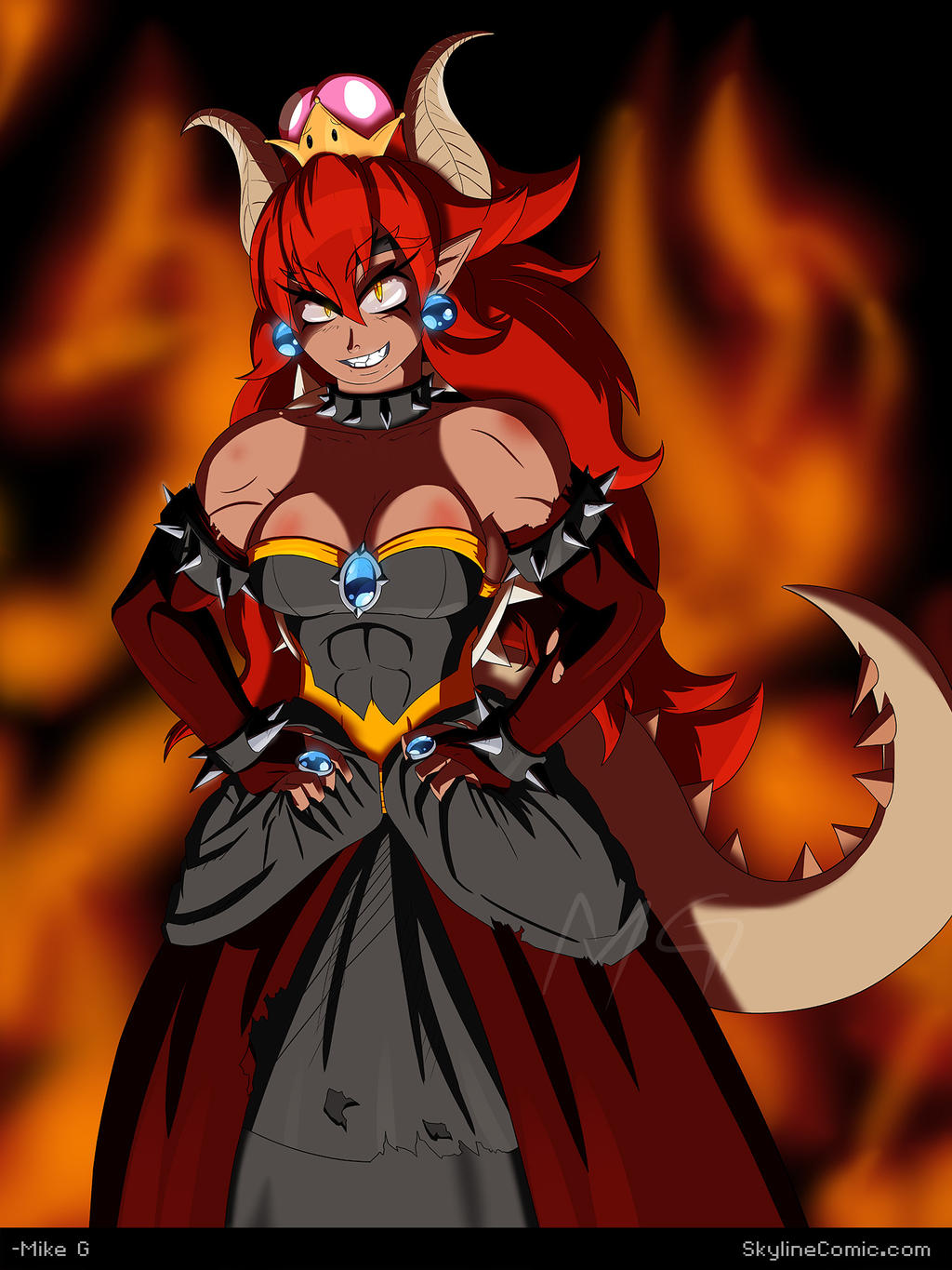 Bowsette by Gx3RComics