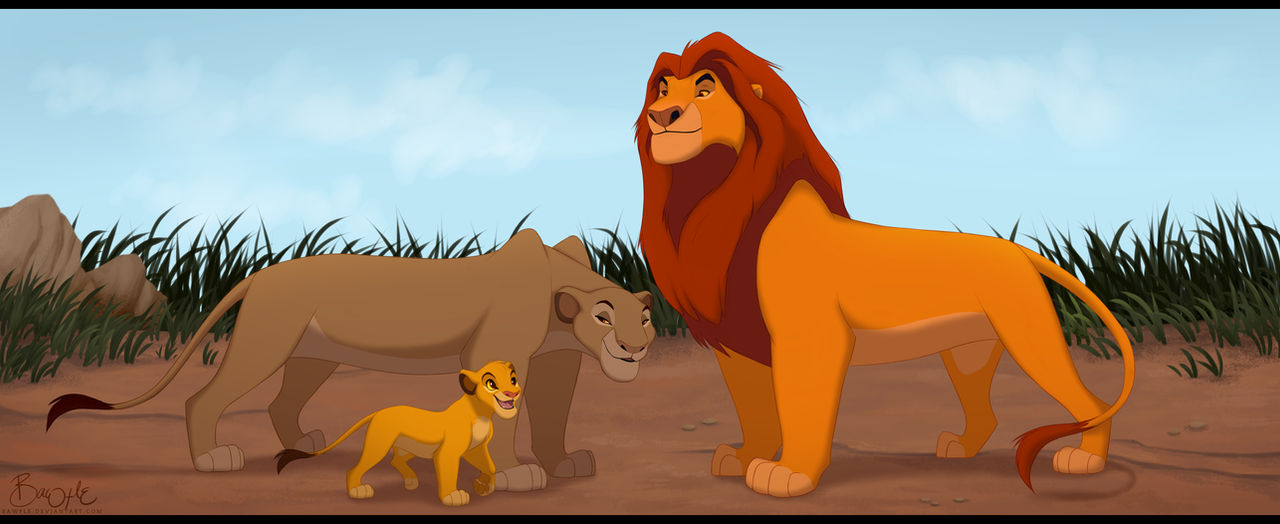 Fan Art | A day with Mom and Dad by Bawfle