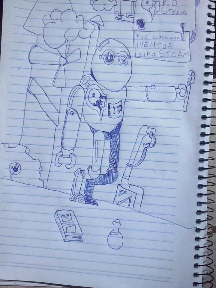 the clockwork inventor-by p.o steam by po-steam on DeviantArt