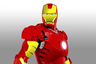 Iron Man by sjkeri