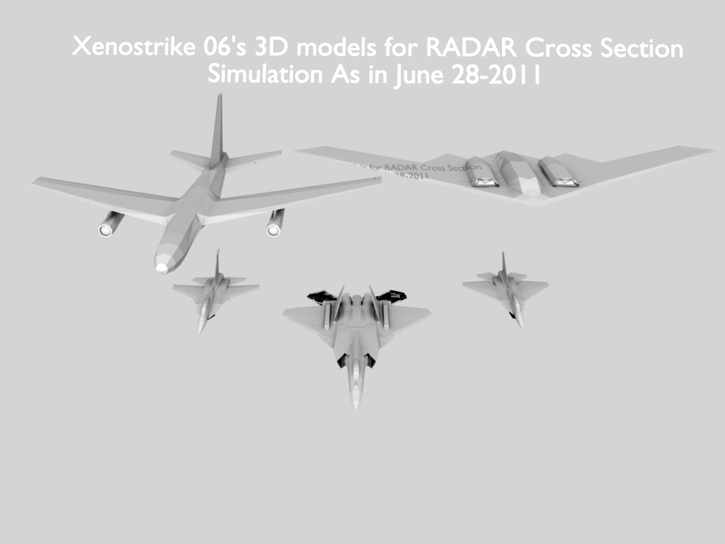 RCS Simulation Models by Stealthflanker on DeviantArt